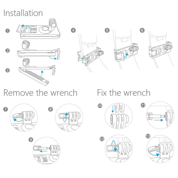 PGYTECH P-18C-019 Strap Fixed Holder for DJI Osmo Pocket / Action