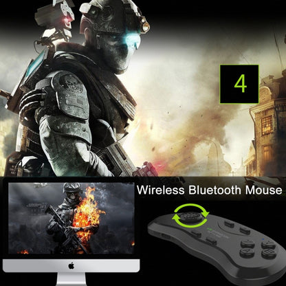 VR Shinecon 3D Movie Games Virtual Reality Glasses Bluetooth Remote Controller Gamepad(Black) - VR Accessories by PMC Jewellery | Online Shopping South Africa | PMC Jewellery | Buy Now Pay Later Mobicred