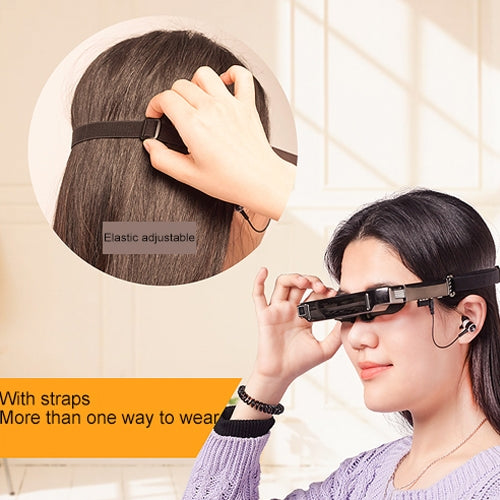 VISION-800 Android 4.4 1GB+2GB Super Smart Retina Glasses 3D VR Virtual Reality Headsets with 5.0MP Camera, Support WiFi, Bluetooth, TF Card, Video Recording - Android Headset by PMC TechLife | Online Shopping South Africa | PMC TechLife