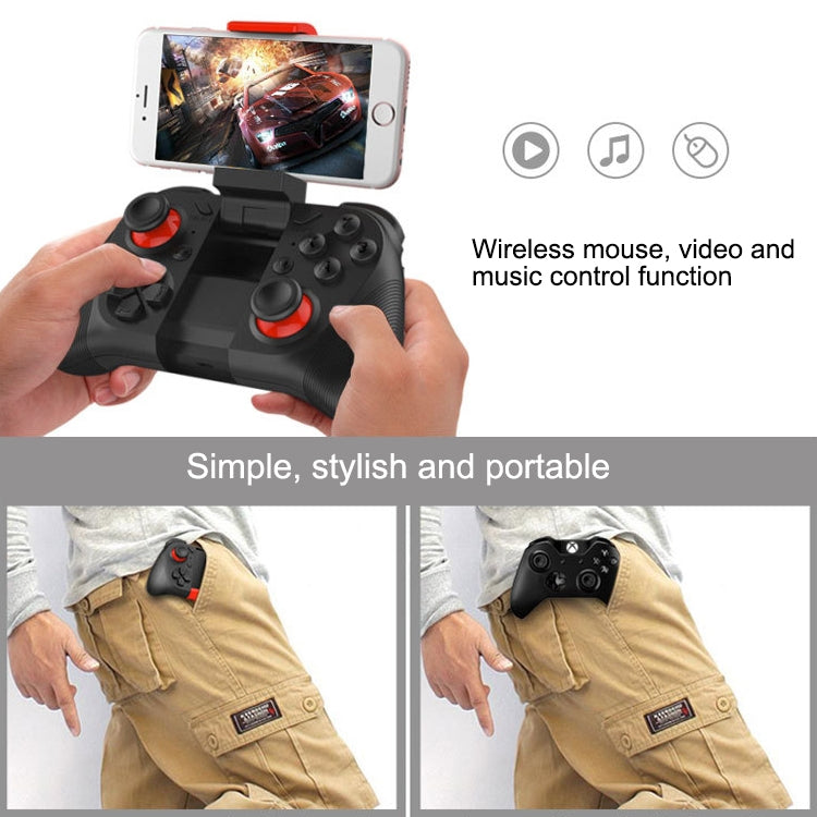 MOCUTE 050 Bluetooth Gaming Controller Grip Game Pad, For iPhone, Galaxy, Huawei, Xiaomi, HTC and Other Smartphones