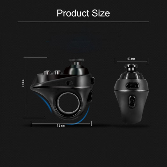 R1 Bluetooth Mini Ring Game Handle Controller Grip Game Pad