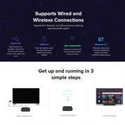 Xiaomi TV Box S 2nd Gen 4K HDR Google TV with Google Assistant Remote Streaming Media Player, Cortex-A55 Quad-core 64bit, 2GB+8GB, Google TV, EU Version(Black)