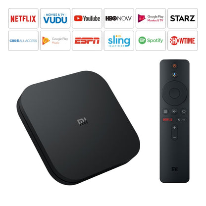 Xiaomi TV Box S 2nd Gen 4K HDR Google TV with Google Assistant Remote Streaming Media Player, Cortex-A55 Quad-core 64bit, 2GB+8GB, Google TV, EU Version(Black) - free shipping - PMC Jewellery - Order now!