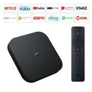 Xiaomi TV Box S 2nd Gen 4K HDR Google TV with Google Assistant Remote Streaming Media Player, Cortex-A55 Quad-core 64bit, 2GB+8GB, Google TV, EU Version(Black)