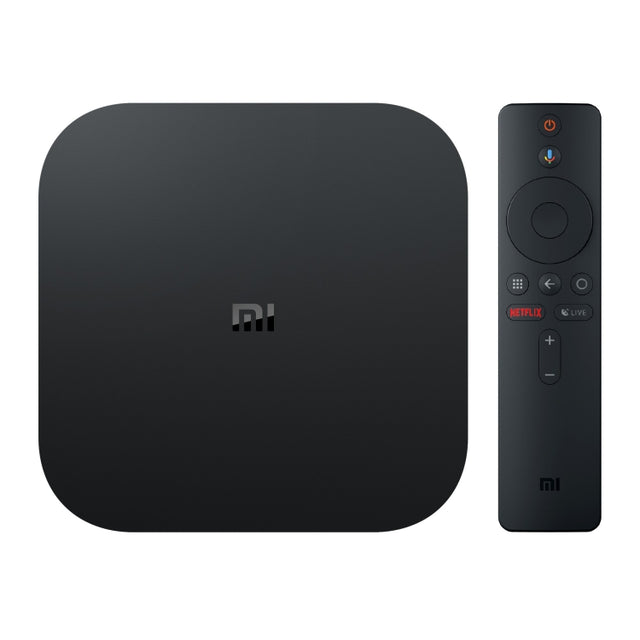 Xiaomi TV Box S 2nd Gen 4K HDR Google TV with Google Assistant Remote Streaming Media Player, Cortex-A55 Quad-core 64bit, 2GB+8GB, Google TV, EU Version(Black)