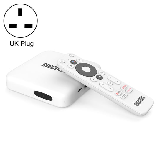MECOOL KM2 4K Smart TV BOX Android 10.0 Media Player with Remote Control, Amlogic S905X2 Quad Core ARM Cortex A55, RAM: 2GB, ROM: 8GB, Support Bluetooth, HDMI, TF Card, UK Plug - free shipping - PMC Jewellery - Order now!