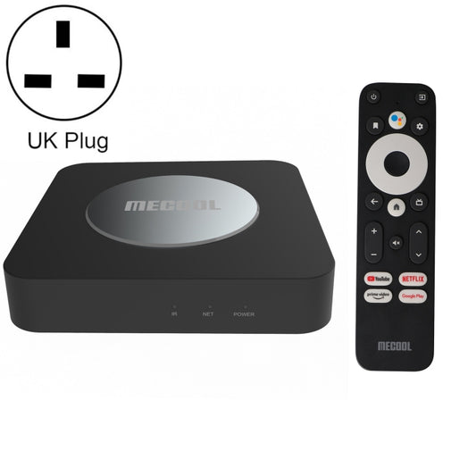 MECOOL KM2 Plus 4K Smart TV BOX Android 11.0 Media Player with Remote Control, Amlogic S905X2 Quad Core, RAM: 2GB, ROM: 16GB, UK Plug - free shipping - PMC Jewellery - Order now!