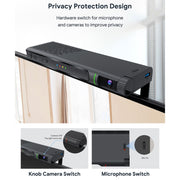 MECOOL KA2 Video Calling on TV Android 10.0 Smart TV Box with Remote Control, Amlogic S905X4 Quad Core Cortex A35, 4GB+64GB, Dual-Band / Ethernet / Camera(UK Plug)