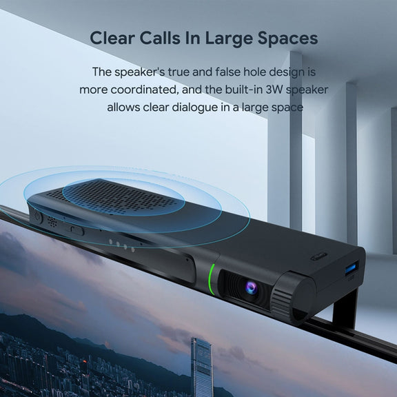 MECOOL KA2 Video Calling on TV Android 10.0 Smart TV Box with Remote Control, Amlogic S905X4 Quad Core Cortex A35, 4GB+64GB, Dual-Band / Ethernet / Camera(UK Plug)