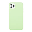 For iPhone 11 Solid Color Liquid Silicone Shockproof Case (Mint Green) - iPhone 11 Cases by PMC TechLife | Online Shopping South Africa | PMC TechLife
