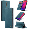 CaseMe-013 Multi-functional Retro Frosted Horizontal Flip Leather Case with Card Slot & Holder & Wallet For Xiaomi Mi 9T Pro / Redmi K20 Pro / Xiaomi Mi 9T / Redmi K20(Blue) - Xiaomi Cases by CaseMe | Online Shopping South Africa | PMC TechLife | Buy Now Pay Later Mobicred