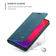 CaseMe-013 Multi-functional Retro Frosted Horizontal Flip Leather Case with Card Slot & Holder & Wallet For Xiaomi Mi 9T Pro / Redmi K20 Pro / Xiaomi Mi 9T / Redmi K20(Blue)