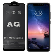 AG Matte Frosted Full Cover Tempered Glass For Xiaomi Redmi Note 6 Pro