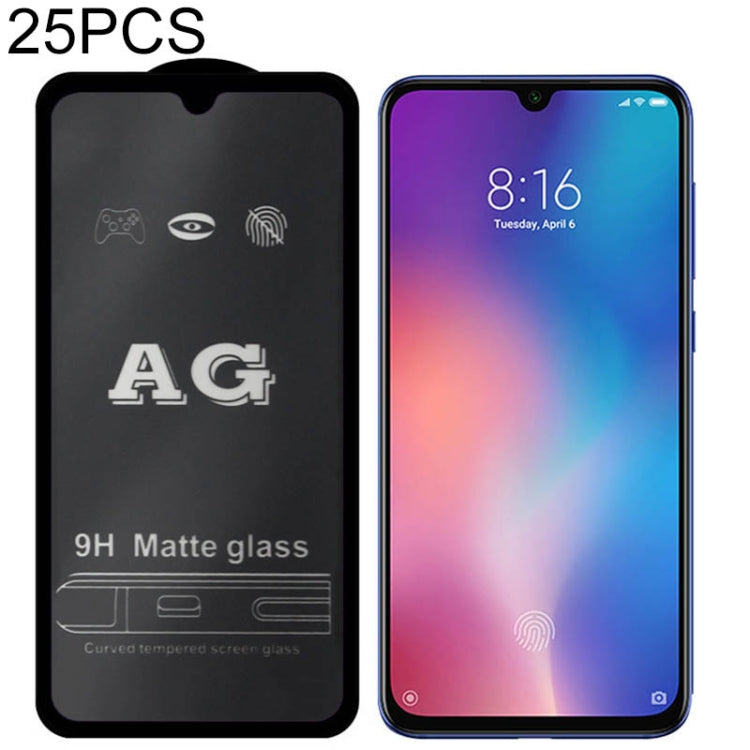 25 PCS AG Matte Frosted Full Cover Tempered Glass For Xiaomi Redmi 6A -  by PMC TechLife | Online Shopping South Africa | PMC TechLife