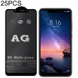 25 PCS AG Matte Frosted Full Cover Tempered Glass For Xiaomi Redmi Note 6 Pro -  by PMC TechLife | Online Shopping South Africa | PMC TechLife