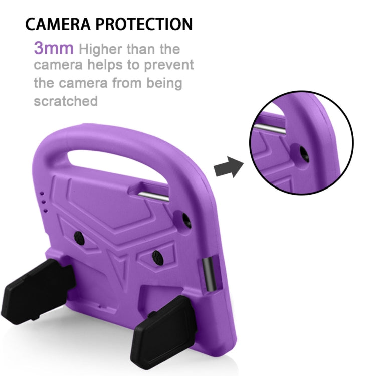 Shockproof EVA Bumper Case with Handle & Holder for Galaxy Tab A 10.1 T510 / T515(Purple)