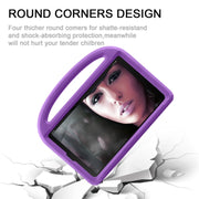 Shockproof EVA Bumper Case with Handle & Holder for Galaxy Tab A 10.1 T510 / T515(Purple)