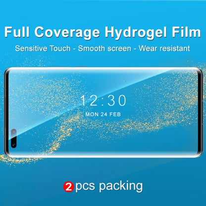 For Huawei Mate 40 Pro 5G 2 PCS IMAK Hydrogel Film III Full Coverage Screen Protector - For Huawei by imak | Online Shopping South Africa | PMC Jewellery | Buy Now Pay Later Mobicred