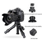 BEXIN MS02 Small Lightweight Tabletop Camera Tripod for Phone Dslr Camera