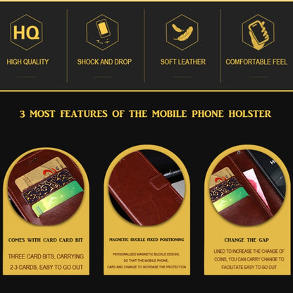 For Nokia 8.3 5G idewei Crazy Horse Texture Horizontal Flip Leather Case with Holder & Card Slots & Wallet(Yellow) - Nokia Cases by idewei | Online Shopping South Africa | PMC Jewellery | Buy Now Pay Later Mobicred