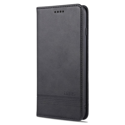 AZNS Magnetic Calf Texture Horizontal Flip Leather Case with Card Slots & Holder & Wallet For iPhone 8 / 7(Black) - More iPhone Cases by AZNS | Online Shopping South Africa | PMC Jewellery | Buy Now Pay Later Mobicred
