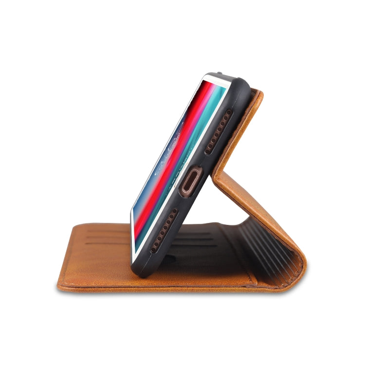 AZNS Magnetic Calf Texture Horizontal Flip Leather Case with Card Slots & Holder & Wallet For iPhone 8 / 7(Black) - More iPhone Cases by AZNS | Online Shopping South Africa | PMC Jewellery | Buy Now Pay Later Mobicred