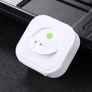 2 Pairs Soft Silicone Ear Caps with Net for AirPods Earphones, Size:M