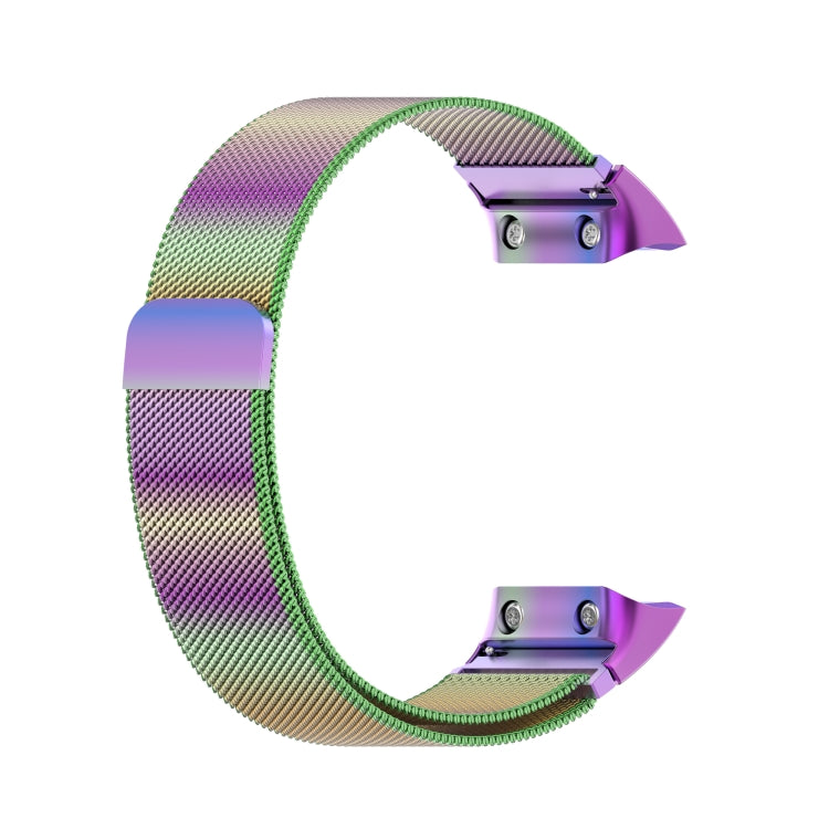Compatible with Garmin Compatible witherunner 35 / 30 Milanese Watch Band(Colorful)