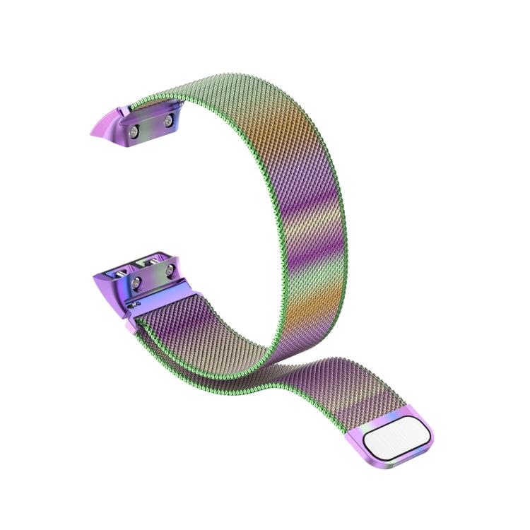 Compatible with Garmin Compatible witherunner 35 / 30 Milanese Watch Band(Colorful)