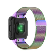 Compatible with Garmin Compatible witherunner 35 / 30 Milanese Watch Band(Colorful)
