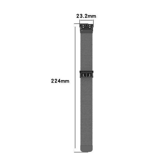 Compatible with Garmin Compatible witherunner 35 / 30 Milanese Watch Band(Colorful)