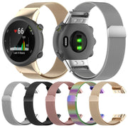 Compatible with Garmin Compatible witherunner 35 / 30 Milanese Watch Band(Colorful)