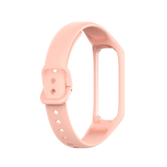 For Samsung Galaxy Fit 2 Silicone Watch Band(Pink)