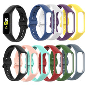 For Samsung Galaxy Fit 2 Silicone Watch Band(Purple)