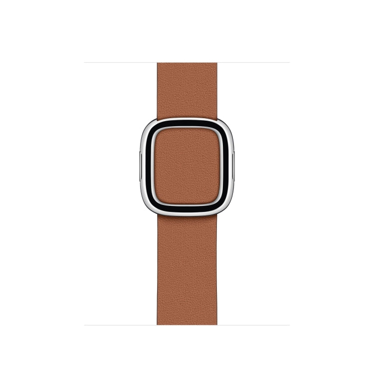 Modern Style Leather Watch Band For Apple Watch 42mm / 41mm / 40mm / 38mm(Brown) - Watch Bands by PMC TechLife | Online Shopping South Africa | PMC TechLife | Buy Now Pay Later Mobicred