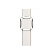 Modern Style Leather Watch Band For Apple Watch 42mm / 41mm / 40mm / 38mm(Beige)