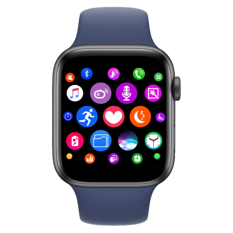 H55Pro 1.4 inch TFT Screen Smart Bluetooth Watch, Support Sleep Monitor / Heart Rate Monitor / Blood Pressure Monitor, Style: Silicone Strap(Dark Blue)