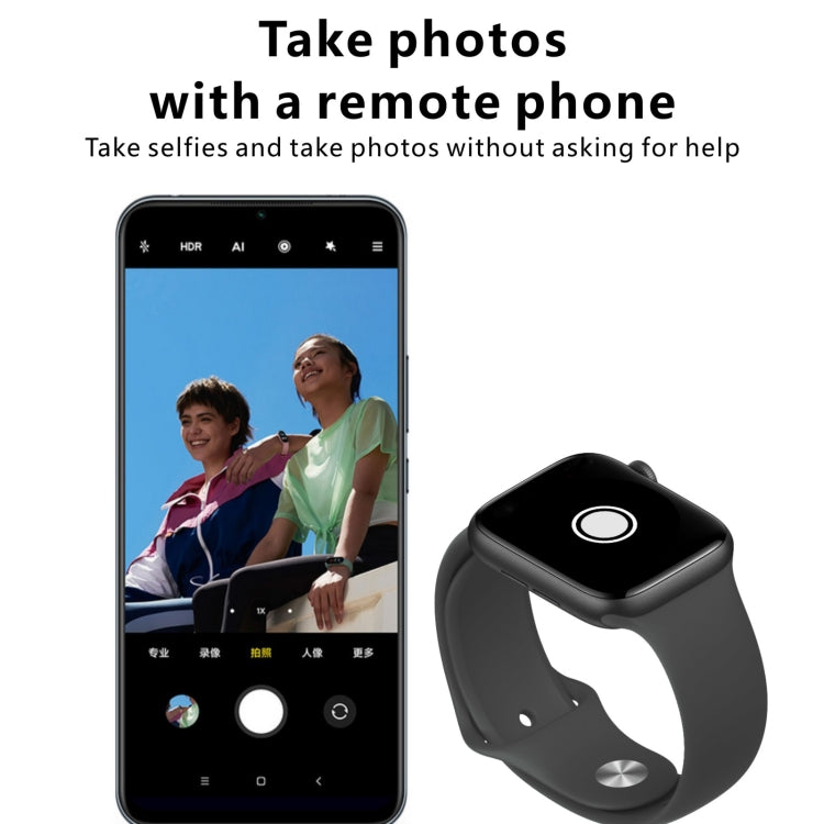 H55Pro 1.4 inch TFT Screen Smart Bluetooth Watch, Support Sleep Monitor / Heart Rate Monitor / Blood Pressure Monitor, Style: Silicone Strap(Dark Blue)