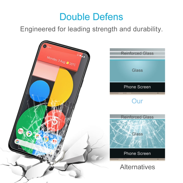 For Google Pixel 5 0.26mm 9H 2.5D Tempered Glass Film - Google Tempered Glass by DIYLooks | Online Shopping South Africa | PMC TechLife | Buy Now Pay Later Mobicred