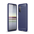 For Sony Xperia 5 II Brushed Texture Carbon Fiber TPU Case(Navy Blue) - free shipping - PMC TechLife - Order now!
