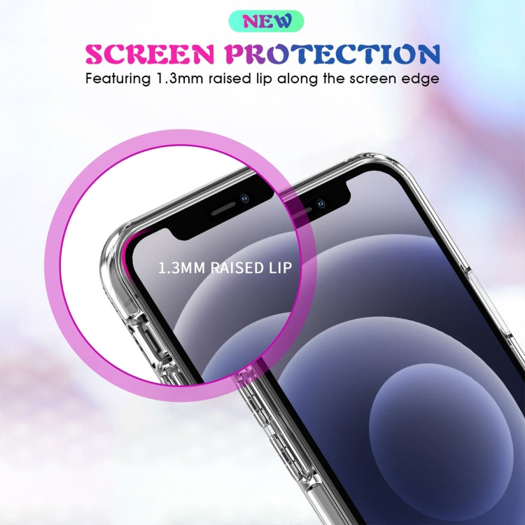 For iPhone X / XS Magsafe Case Simple Magnetic Ring All-inclusive Clear Crystal Acrylic PC +TPU Shockproof Case(Transparent) - More iPhone Cases by PMC TechLife | Online Shopping South Africa | PMC TechLife