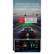 C1 OBD2 + GPS Mode Car HUD Head-up Display Compass / Speed / Water Temperature / Voltage Display / Speed / Fault Alarm / Navigation Function