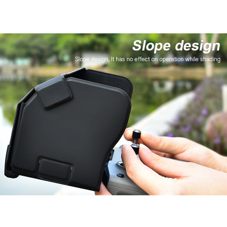 STARTRC 1108859 Dedicated Foldable Remote Control Magnetic Sunshade Anti-reflective Plate for DJI Mini 2 / Mavic Air 2 / Air 2S(Black)