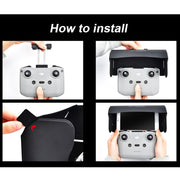 STARTRC 1108859 Dedicated Foldable Remote Control Magnetic Sunshade Anti-reflective Plate for DJI Mini 2 / Mavic Air 2 / Air 2S(Black)