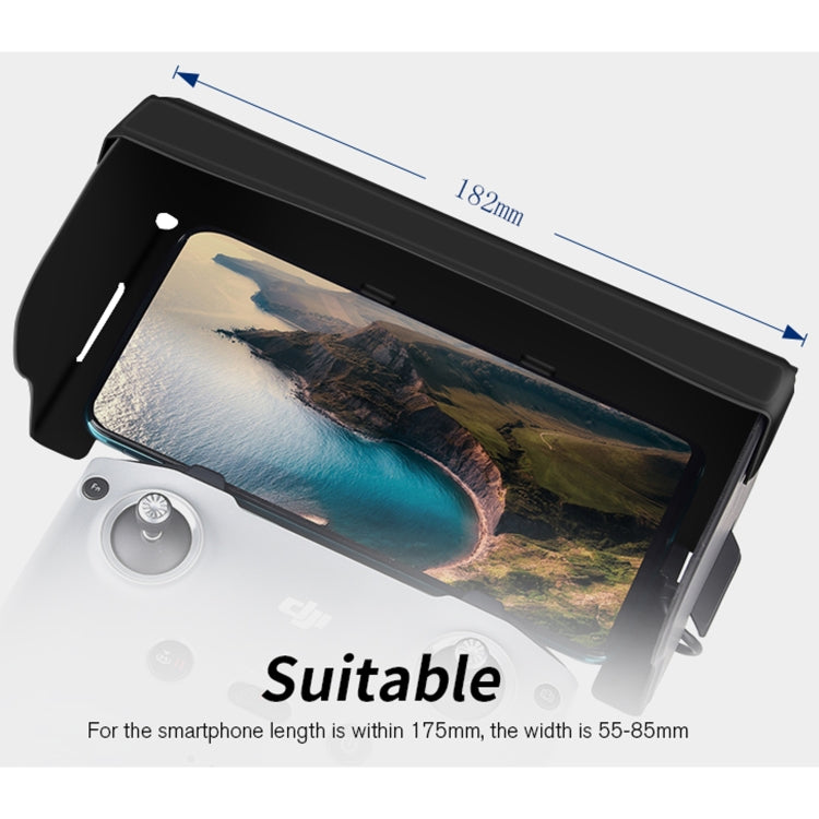STARTRC 1108859 Dedicated Foldable Remote Control Magnetic Sunshade Anti-reflective Plate for DJI Mini 2 / Mavic Air 2 / Air 2S(Black) -  by PMC TechLife | Online Shopping South Africa | PMC TechLife | Buy Now Pay Later Mobicred