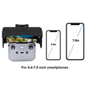 STARTRC 1108859 Dedicated Foldable Remote Control Magnetic Sunshade Anti-reflective Plate for DJI Mini 2 / Mavic Air 2 / Air 2S(Black)