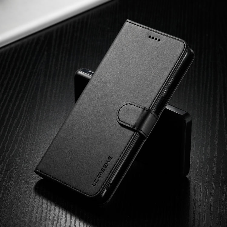 For Samsung Galaxy S21 Ultra 5G LC.IMEEKE Calf Texture Horizontal Flip Leather Case with Holder & Card Slots & Wallet(Black) - free shipping - PMC TechLife - Order now!