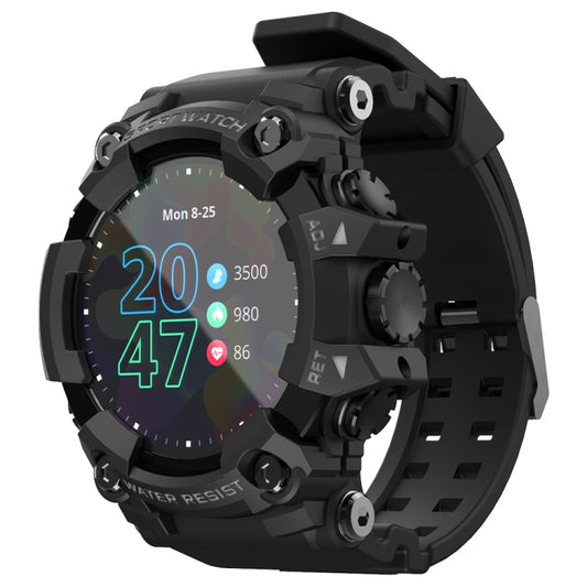 Lokmat ATTACK 1.28 inch TFT LCD Screen Smart Watch, Support Sleep Monitor / Heart Rate Monitor / Blood Pressure Monitor(Black) - free shipping - PMC Jewellery - Order now!