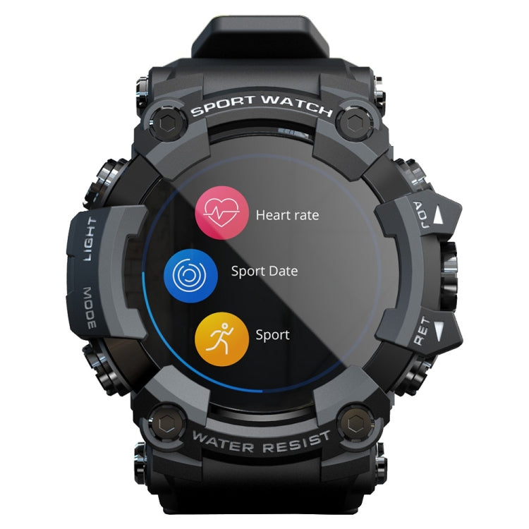 Lokmat ATTACK 1.28 inch TFT LCD Screen Smart Watch, Support Sleep Monitor / Heart Rate Monitor / Blood Pressure Monitor(Black) - free shipping - PMC Jewellery - Order now!