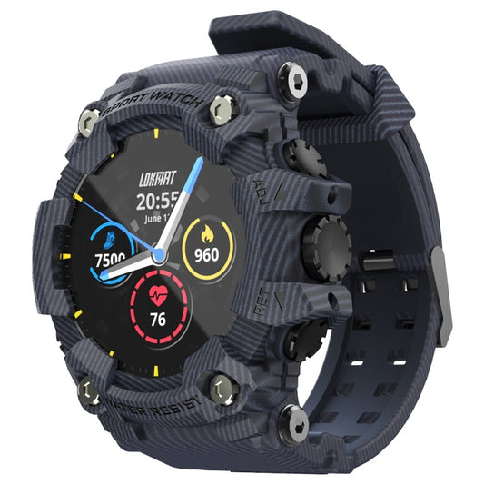 Lokmat ATTACK 1.28 inch TFT LCD Screen Smart Watch, Support Sleep Monitor / Heart Rate Monitor / Blood Pressure Monitor(Denim Blue) - free shipping - PMC Jewellery - Order now!